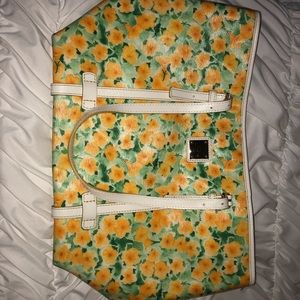 Yellow floral Dooney & Bourke